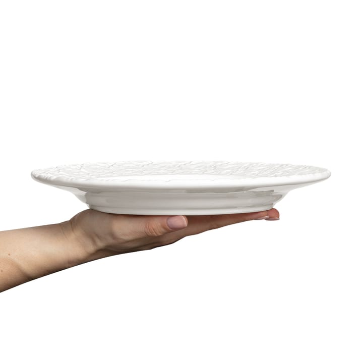 Lace bord, 25 cm, Wit Mateus