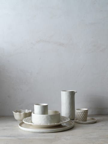 Lace bord, 25 cm - Zand - Mateus