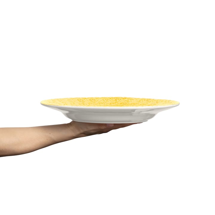 Lace bord, 32 cm, Geel Mateus
