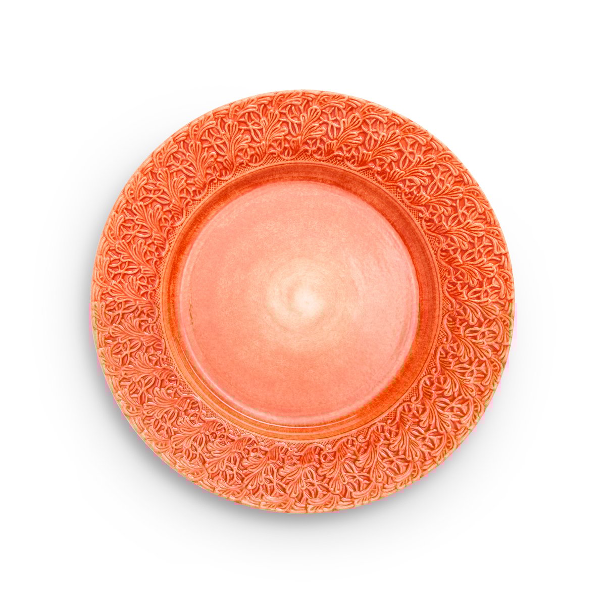 Mateus Lace bord, 32 cm Oranje