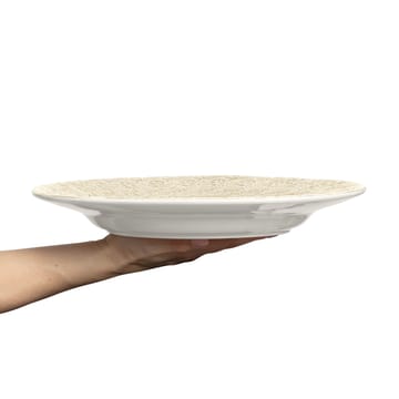 Lace bord, 32 cm - Zand - Mateus