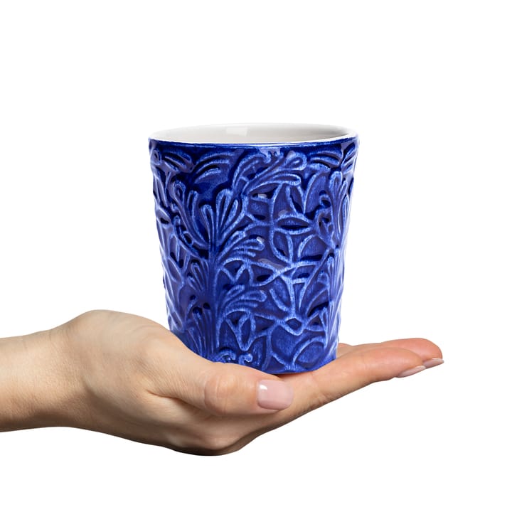 Lace mok, 30 cl, Blauw Mateus