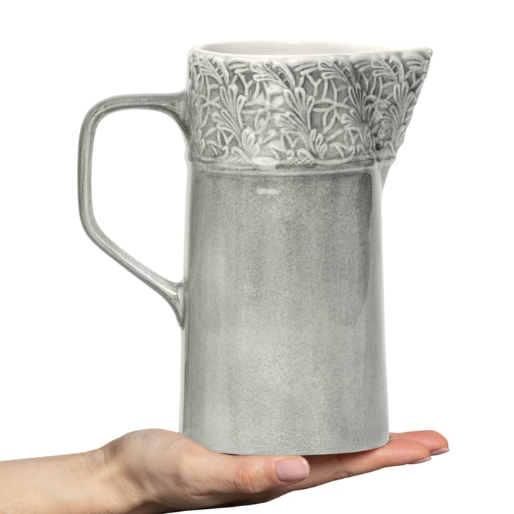 Lace pot, 1,2 L - Grijs - Mateus