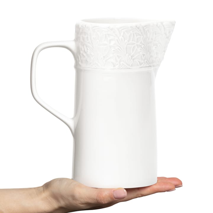 Lace pot, 1,2 L - Wit - Mateus