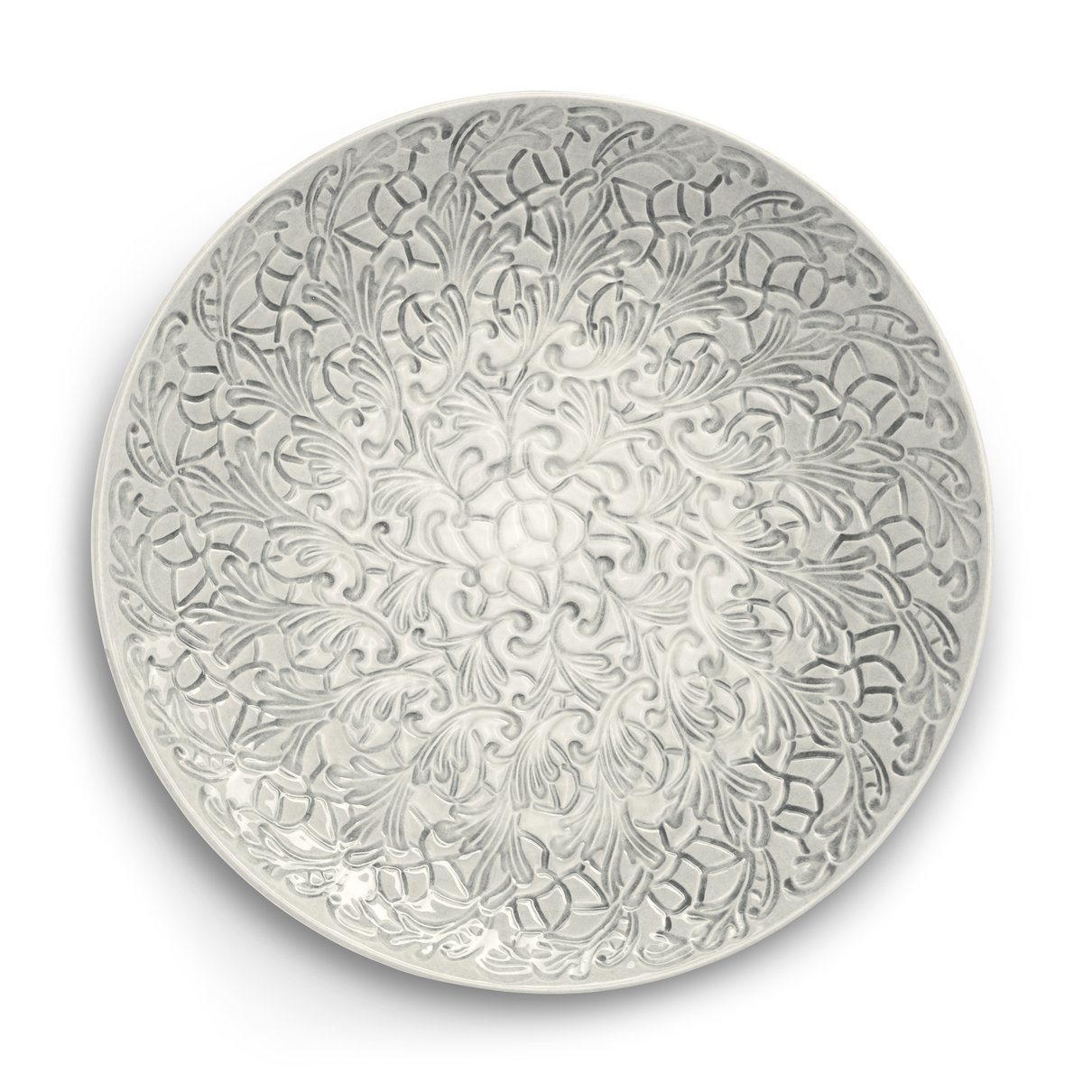 Mateus Lace schaal, 34 cm Grijs | Scandinavisch Interieur | Serveerschalen & -schotels | Grijs