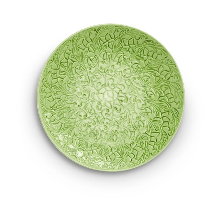 Lace schaal, 34 cm - Groen - Mateus