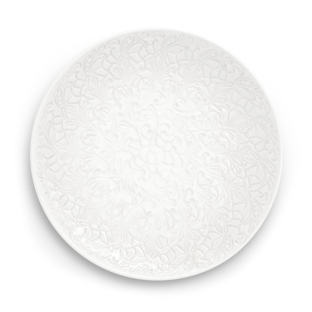 Mateus Lace schaal, 34 cm Wit | Scandinavisch Interieur | Serveerschalen & -schotels | Wit
