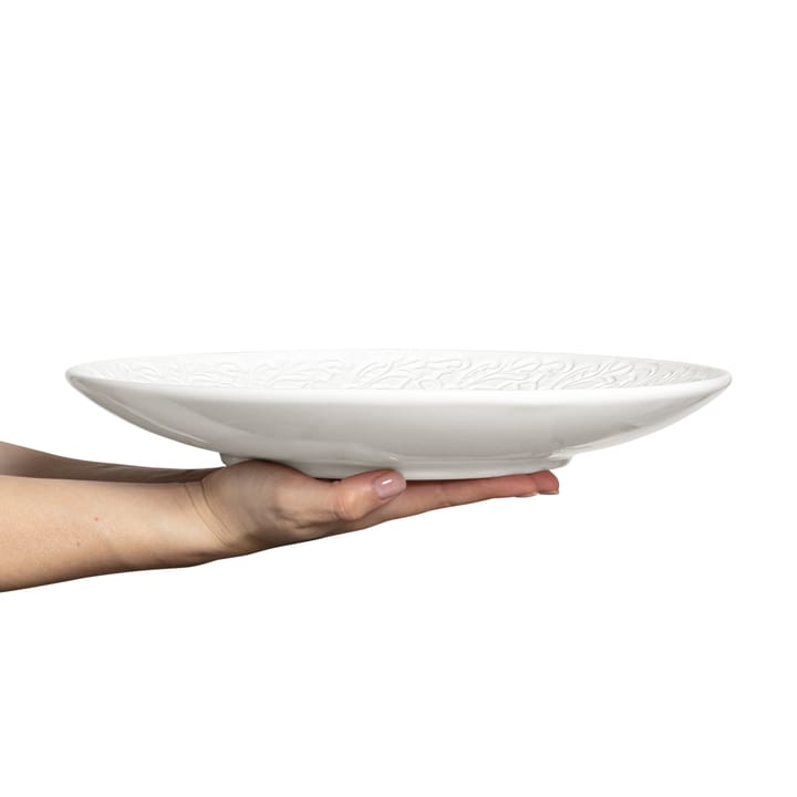 Lace schaal, 34 cm, Wit Mateus