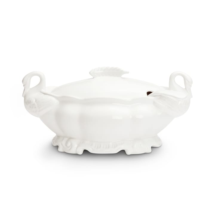 Lace terrine 4,7 liter - Wit - Mateus