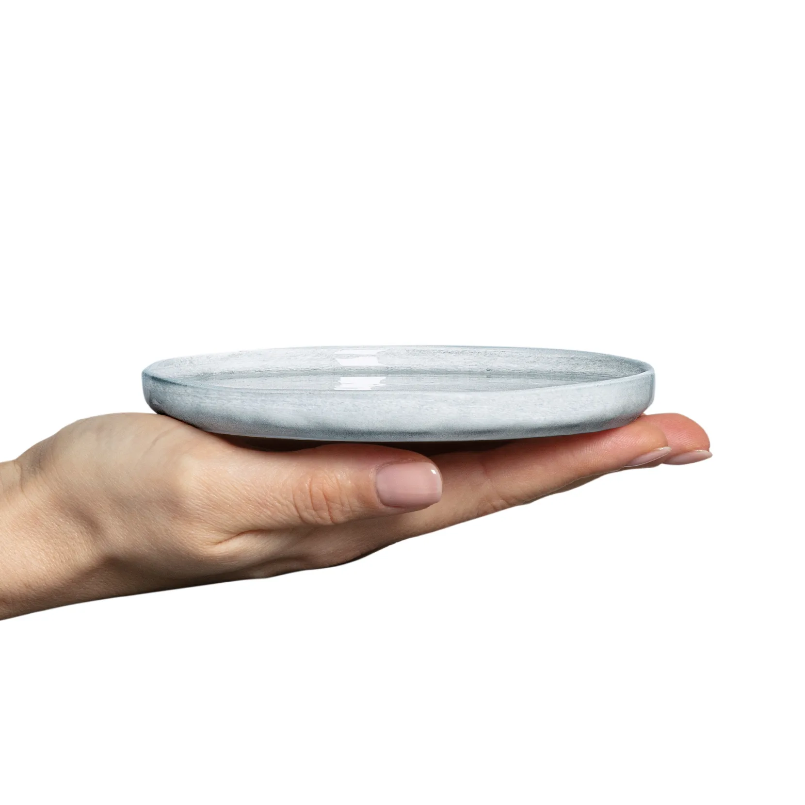 MSY bord, 13 cm, IJsblauw Mateus