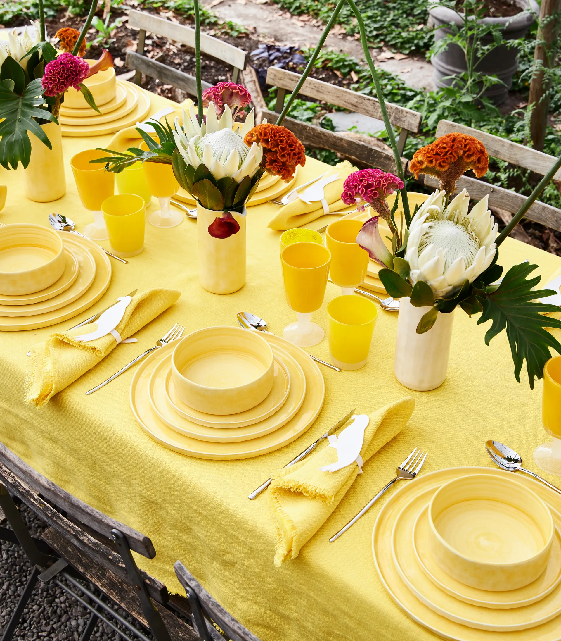 MSY kom, 75 cl, Geel Mateus