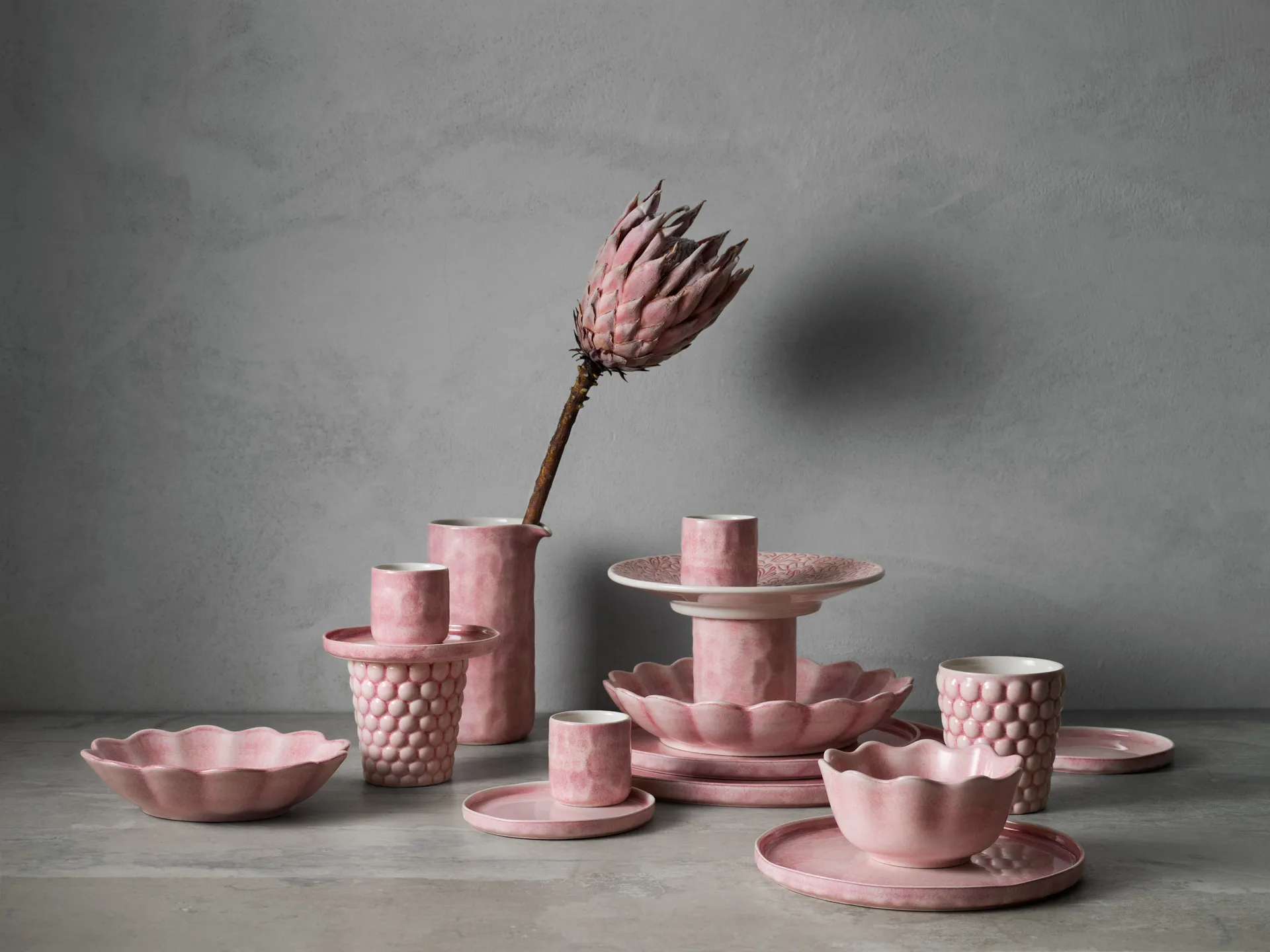 MSY pot, 70 cl, lichtroze Mateus