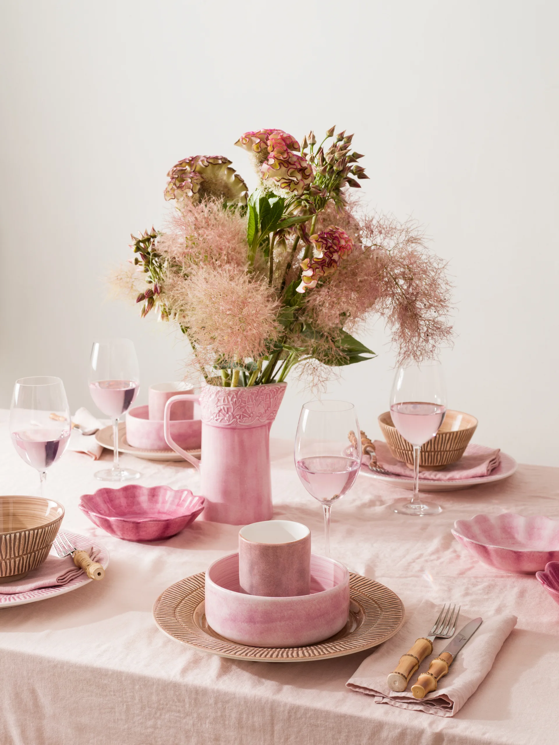 MSY pot, 70 cl, lichtroze Mateus