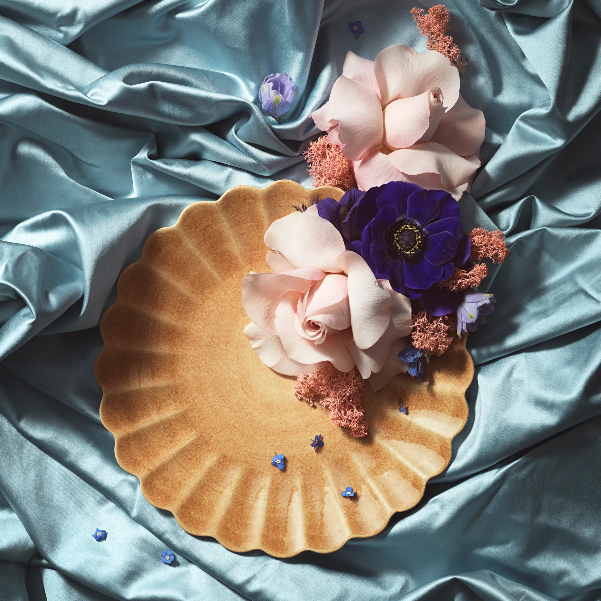 Oyster bord 20 cm, Cinnamon Mateus