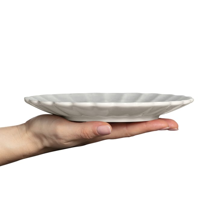 Oyster bord 20 cm, Grijs Mateus