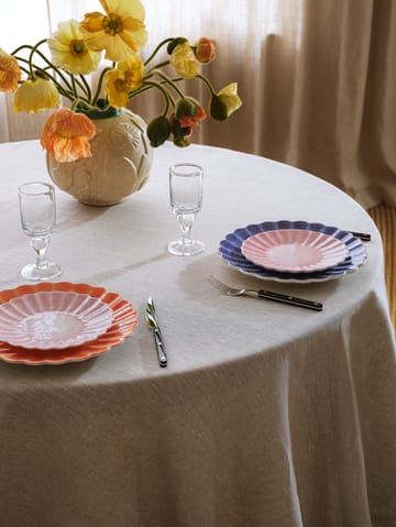 Oyster bord 20 cm - Lichtroze - Mateus