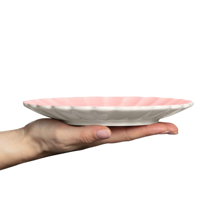 Oyster bord 20 cm, Lichtroze Mateus