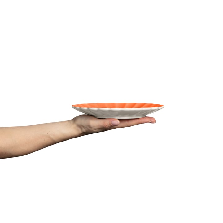Oyster bord 20 cm, Oranje Mateus