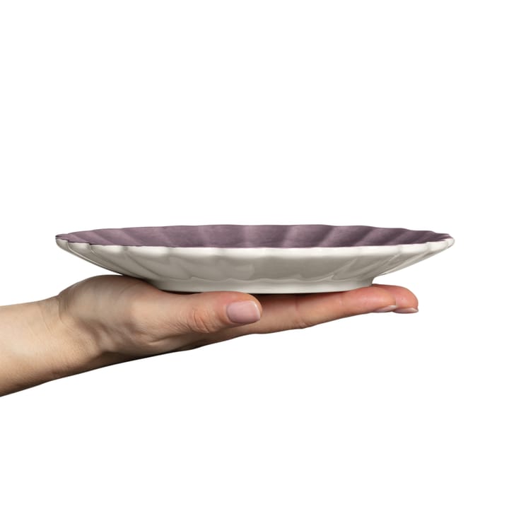 Oyster bord 20 cm, Pruim Mateus