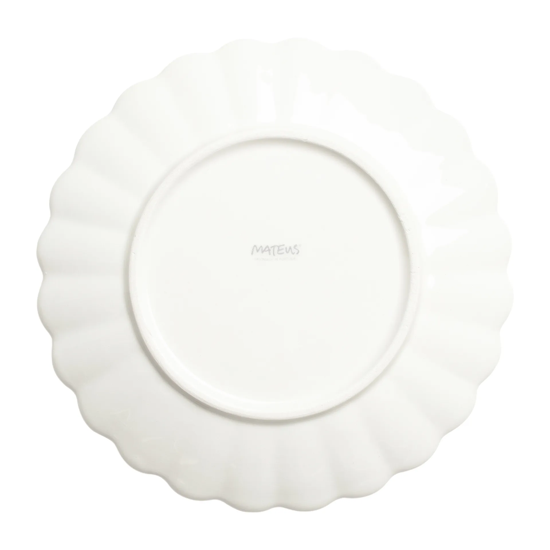 Oyster bord 20 cm, Rood Mateus