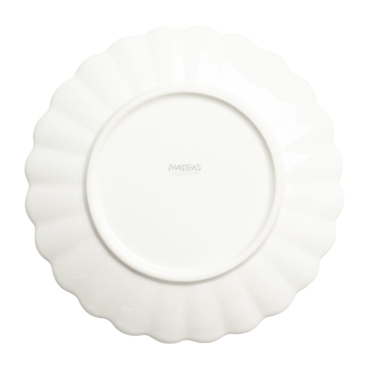 Oyster bord 20 cm, Rood Mateus