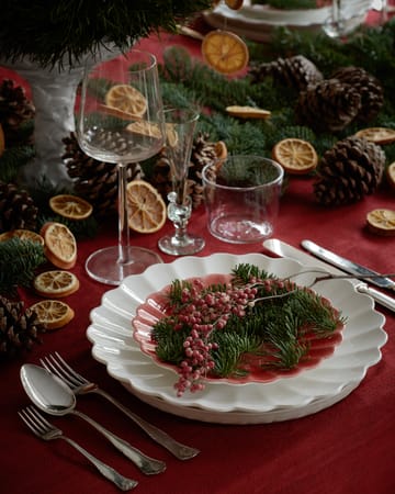 Oyster bord 20 cm - Rood - Mateus