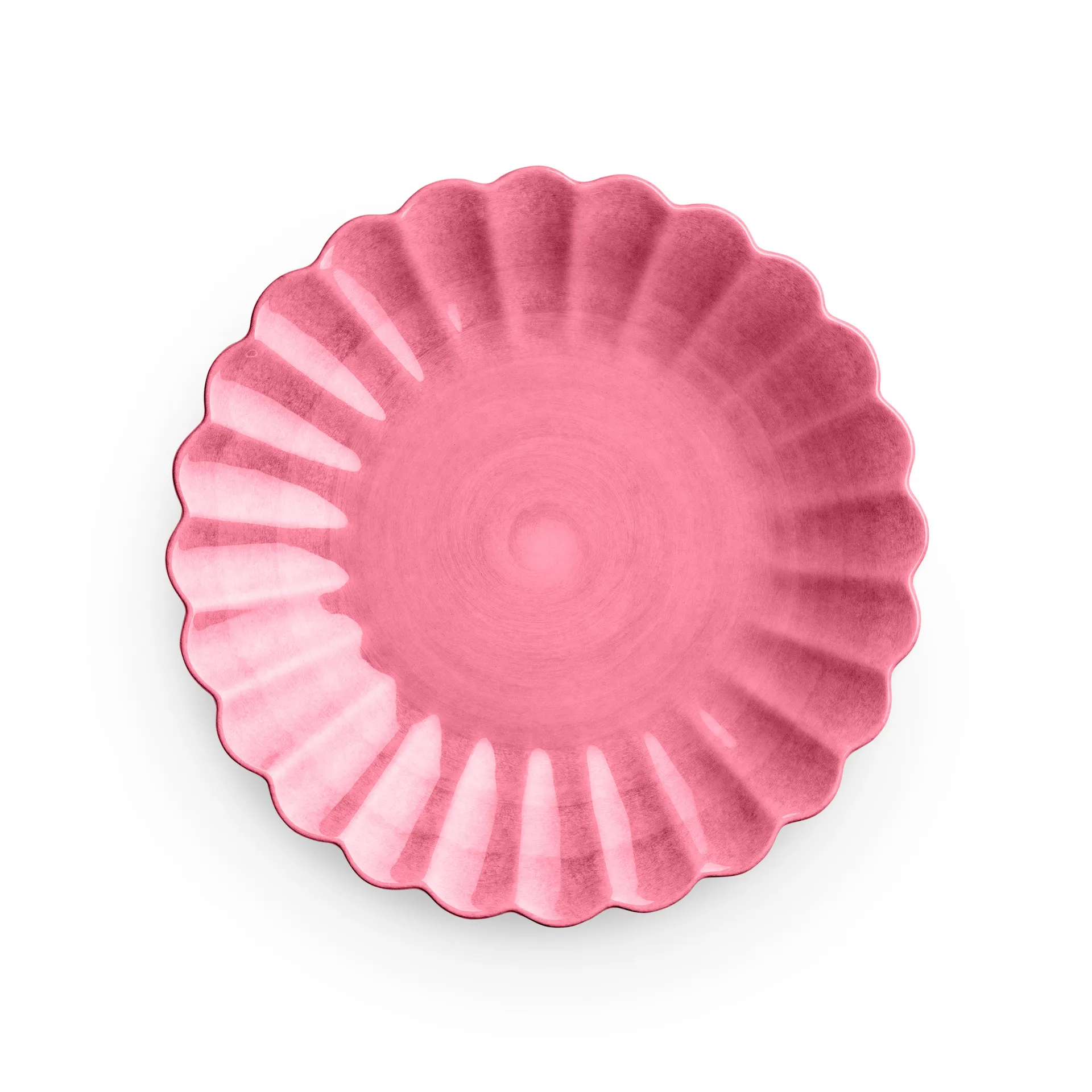 Oyster bord 20 cm, Roze Mateus