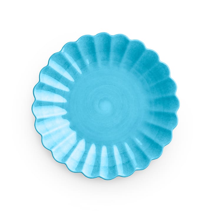 Oyster bord 20 cm - Turquoise - Mateus