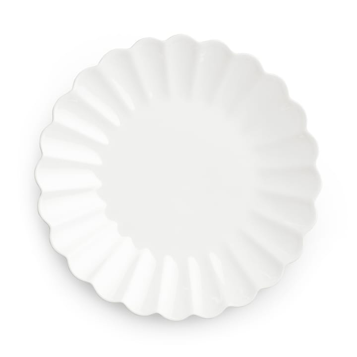 Oyster bord 20 cm - Wit - Mateus