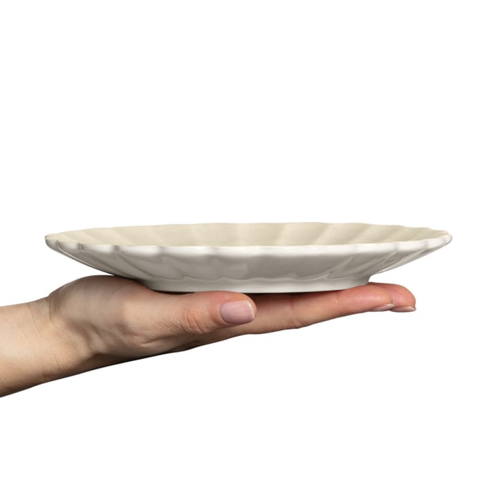 Oyster bord 20 cm, Zand Mateus