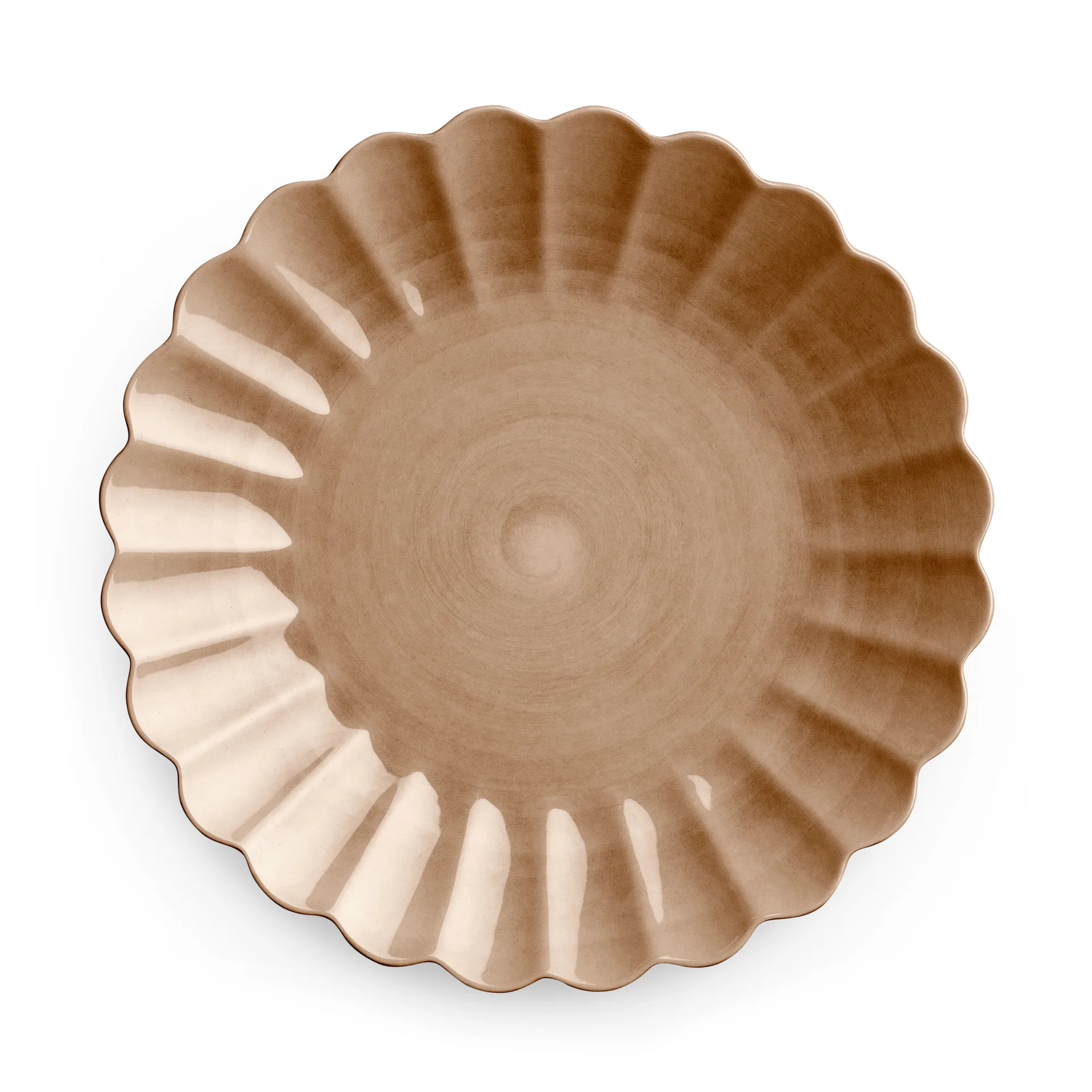 Oyster bord 28 cm, Cinnamon Mateus