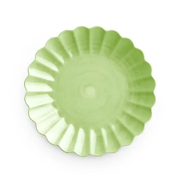 Oyster bord 28 cm - Groen - Mateus