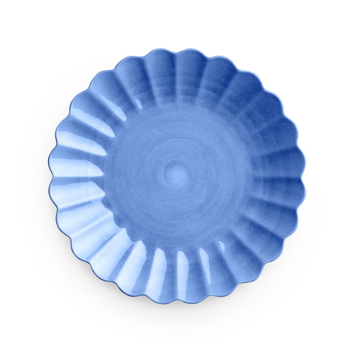 Oyster bord 28 cm - Lichtblauw - Mateus