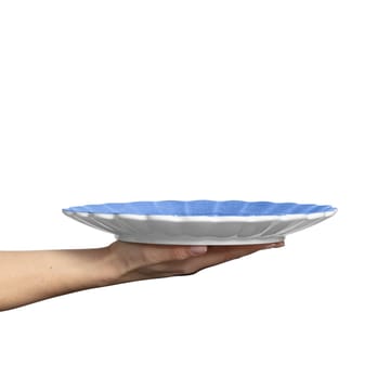 Oyster bord 28 cm - Lichtblauw - Mateus