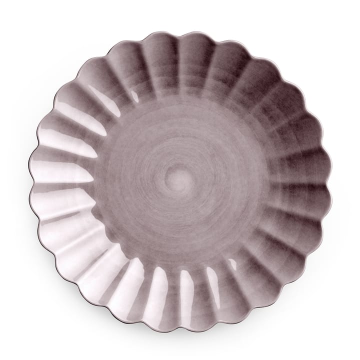 Oyster bord 28 cm - Pruim - Mateus