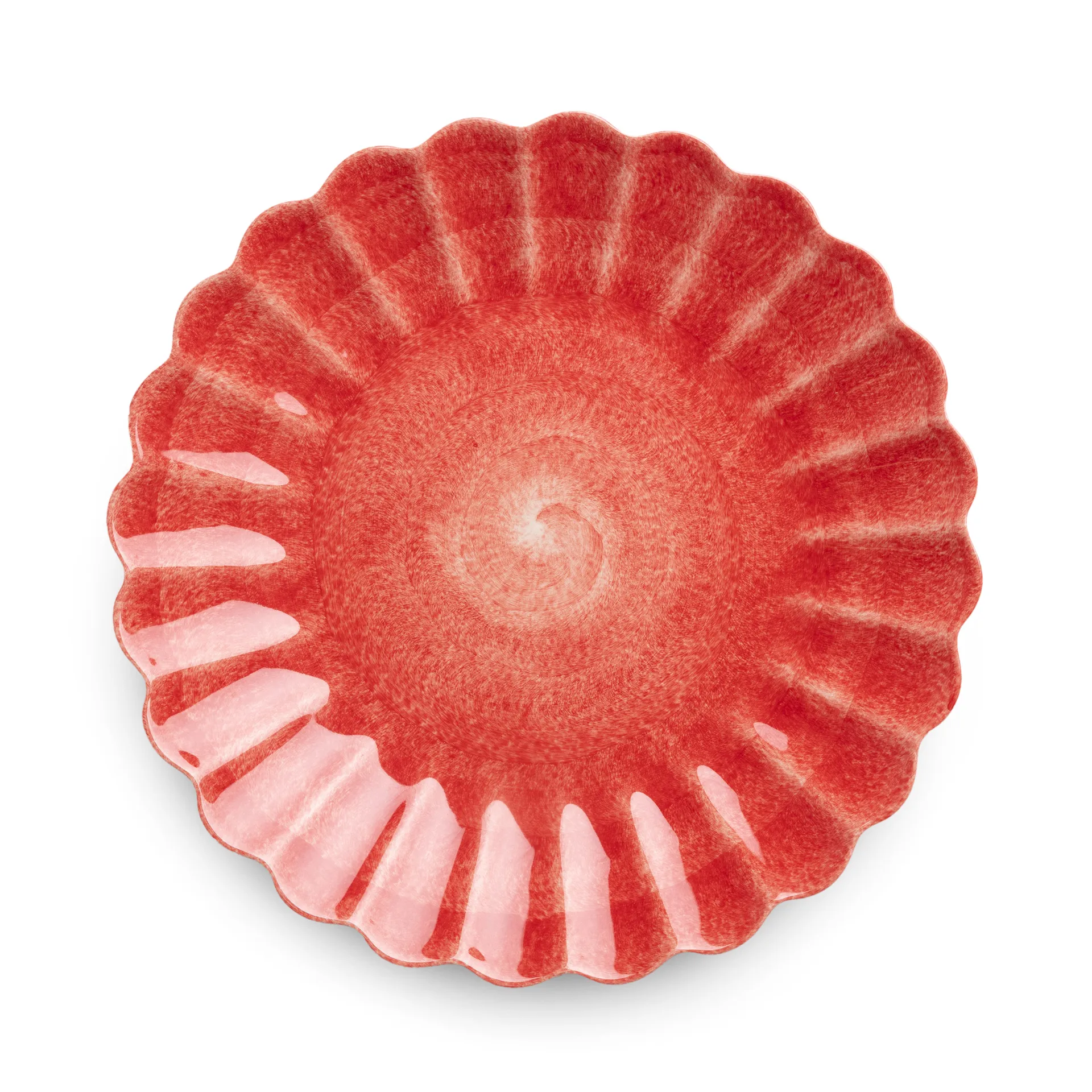 Oyster bord 28 cm, Rood Mateus