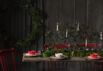 Oyster bord 28 cm - Rood - Mateus