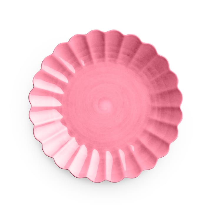 Oyster bord 28 cm - Roze - Mateus