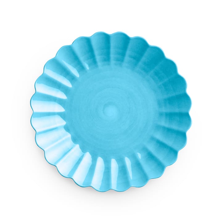Oyster bord 28 cm - Turquoise
 - Mateus