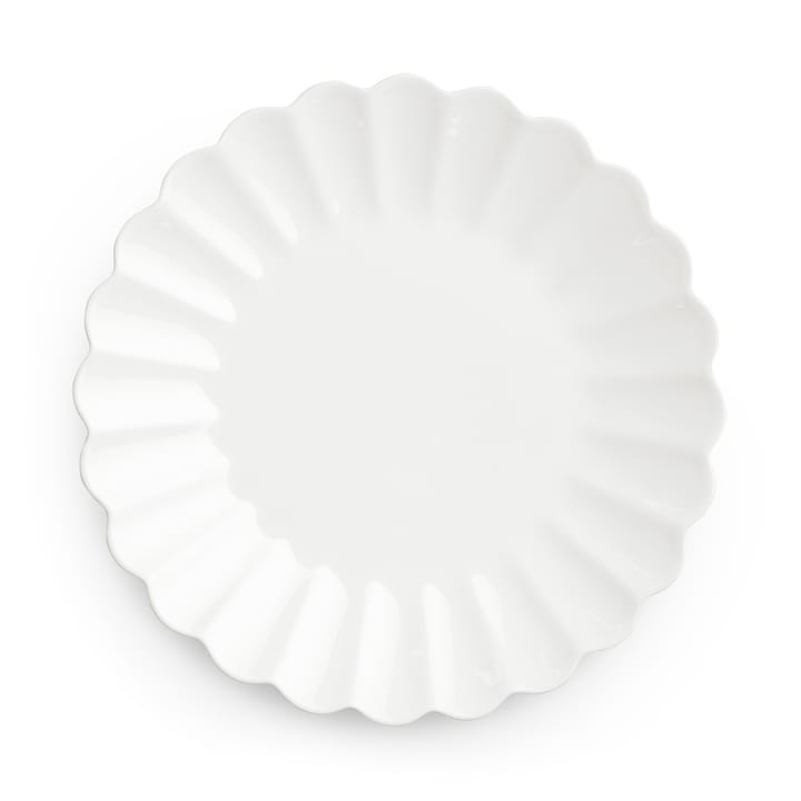 Oyster bord 28 cm - Wit - Mateus