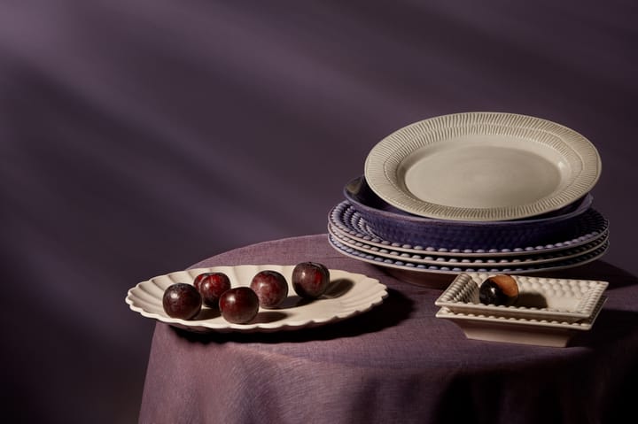Oyster bord 28 cm, Zand Mateus