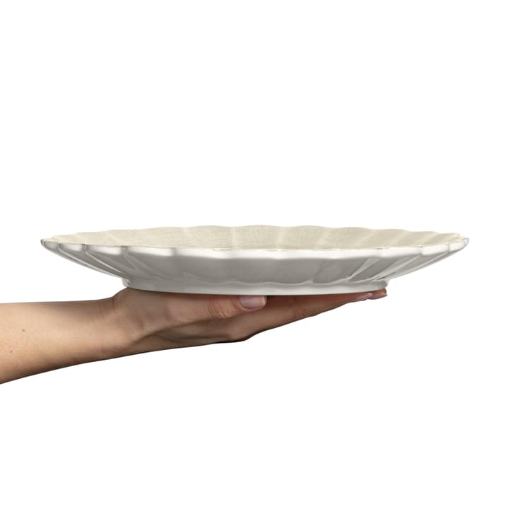 Oyster bord 28 cm, Zand Mateus