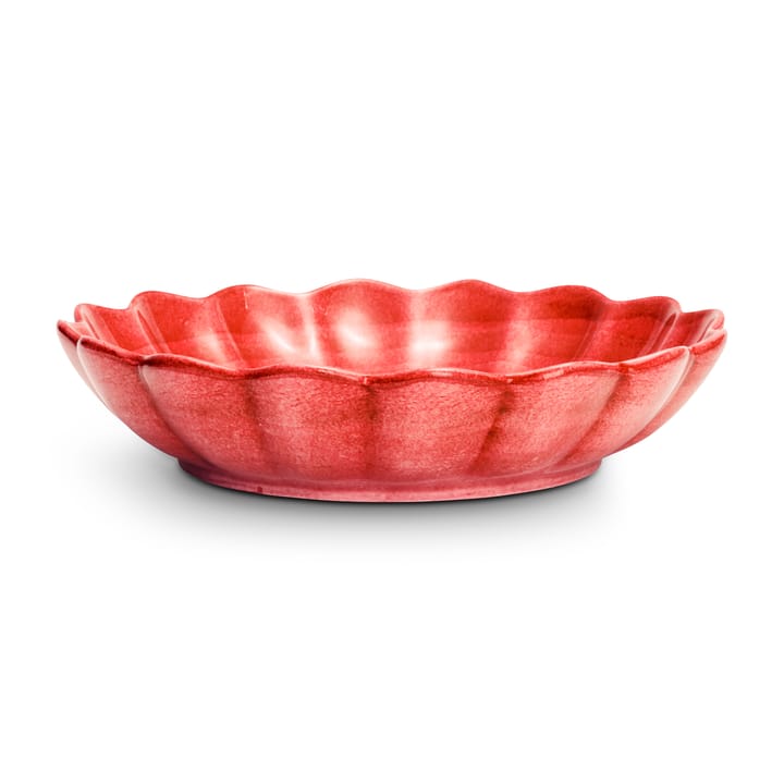 Oyster kom, 31 cm - Rood-Limited Edition - Mateus