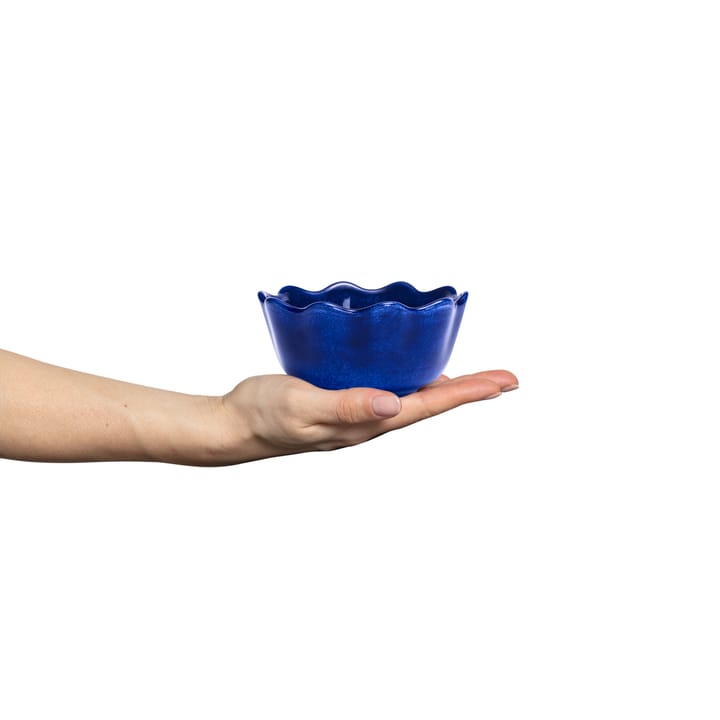 Oyster schaal Ø13 cm, Blauw Mateus
