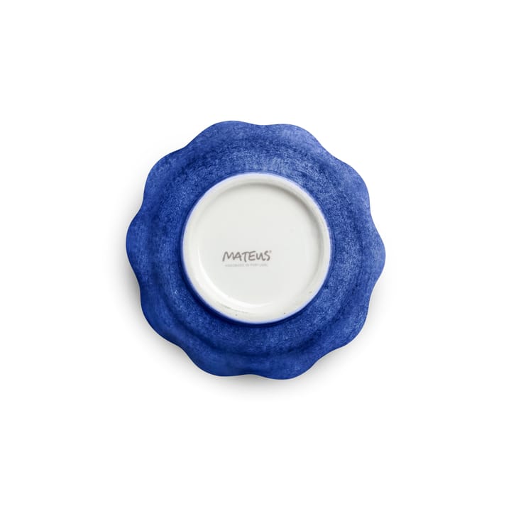 Oyster schaal Ø13 cm, Blauw Mateus