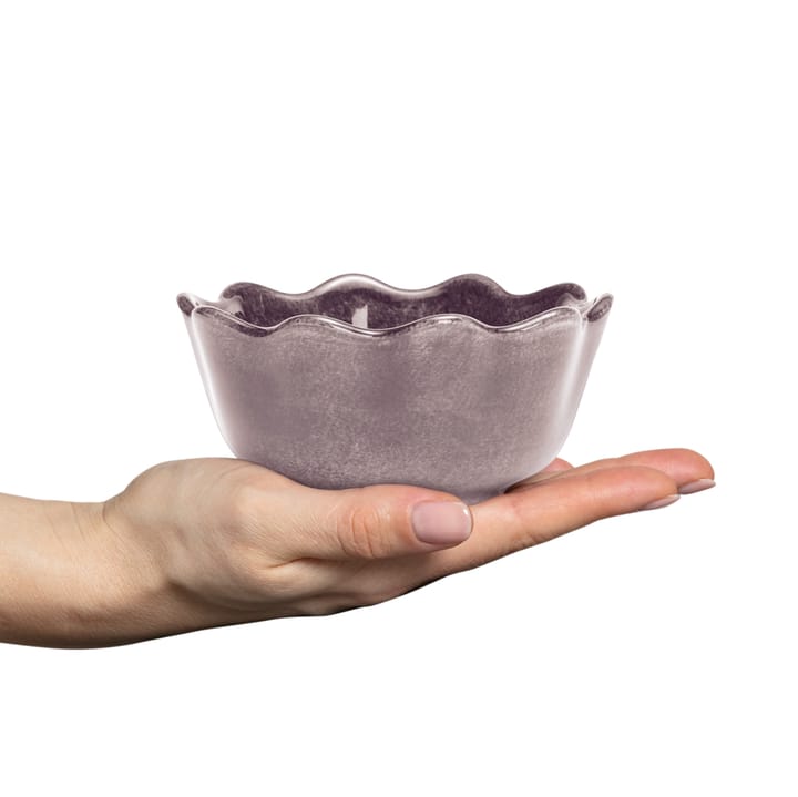 Oyster schaal Ø13 cm, Donkerpaars Mateus