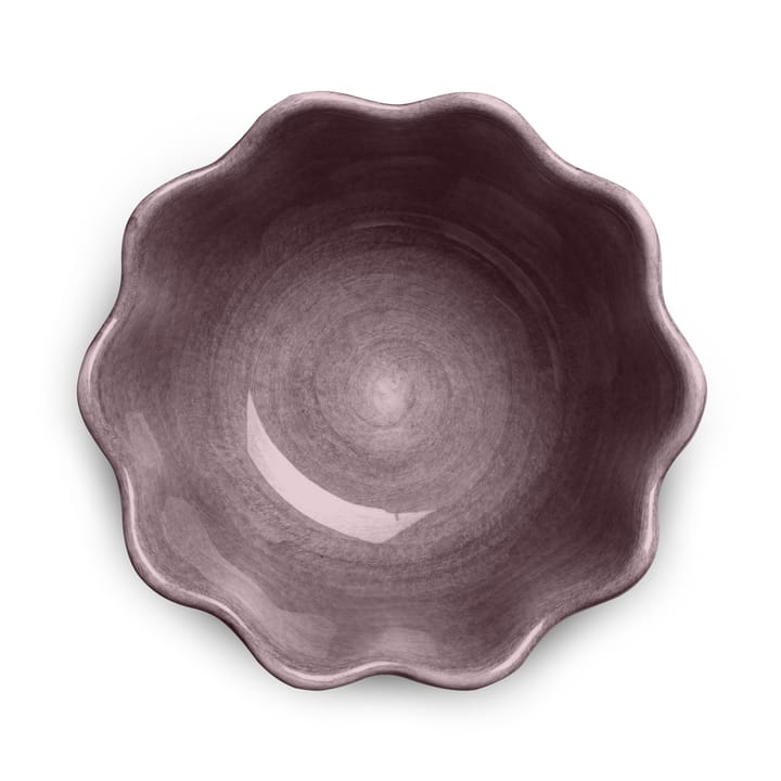 Oyster schaal Ø13 cm, Donkerpaars Mateus