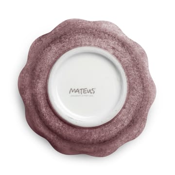 Oyster schaal Ø13 cm - Donkerpaars - Mateus
