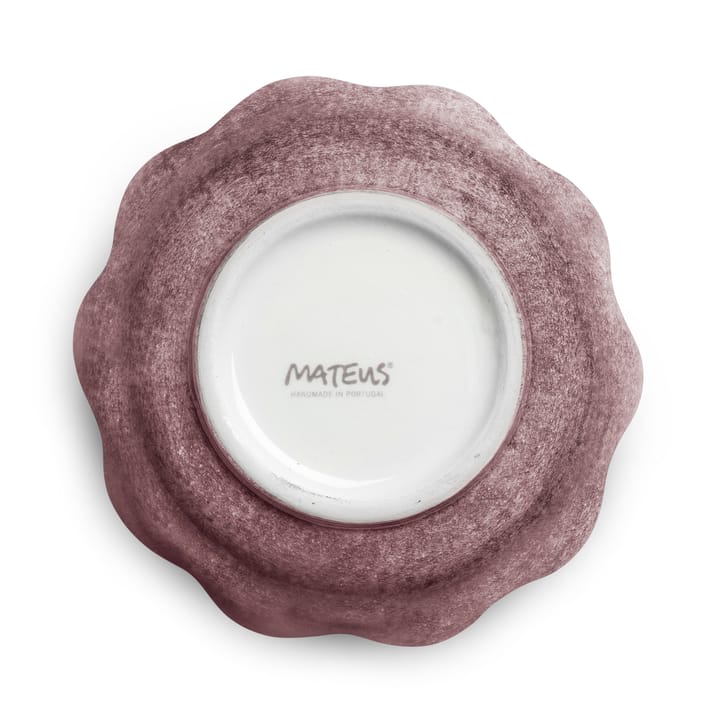 Oyster schaal Ø13 cm, Donkerpaars Mateus