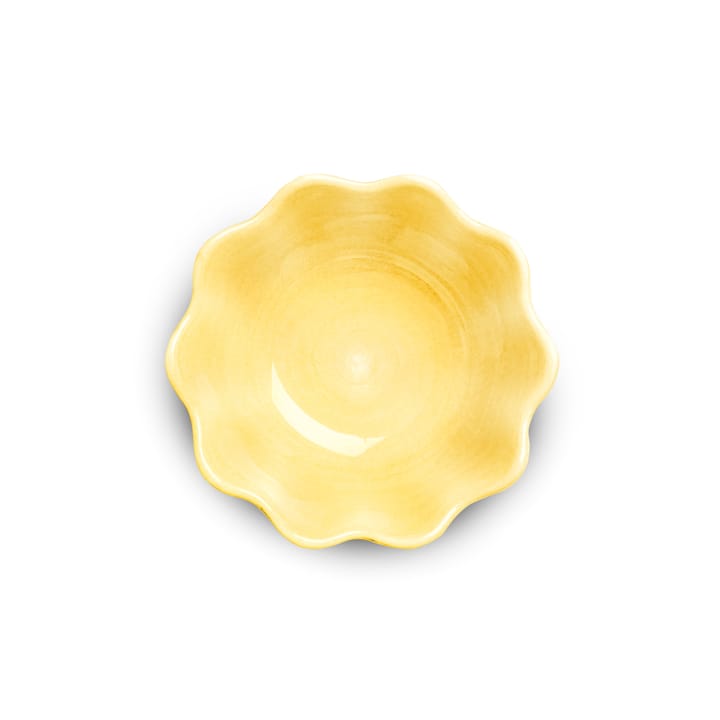 Oyster schaal Ø13 cm, Geel Mateus